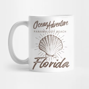 Panama City Beach Florida Sea Shell Mug